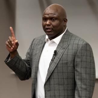 ESPN football analyst Booger McFarland